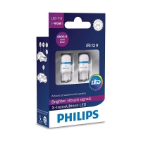 PHILIPS X-tremeUltinon LED W5W 12V 1W W2.1x9.5d, набор 2шт 127998000KX2