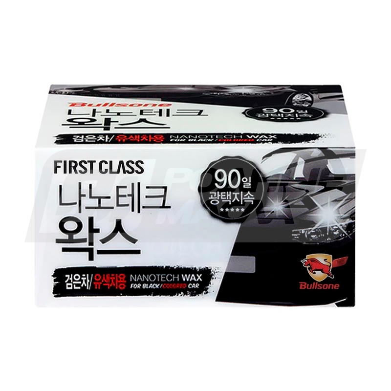 BULLSONE First Class Nanotech Wax For Black/Colored Car, 300г WAX01600001
